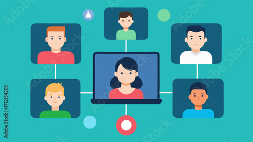 biometric readings from each family member are displayed on the screen connected via AI analysis.