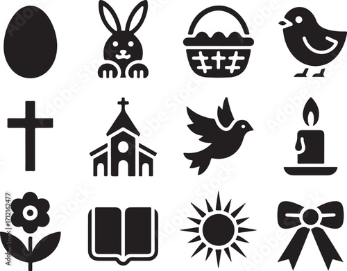 Easter icons celebrate spring, faith, and new beginnings