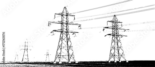 Energy and Ecology Line Icons Set - Renewable Power, Sustainable Solutions, and Environmental Vector Symbols Illustration