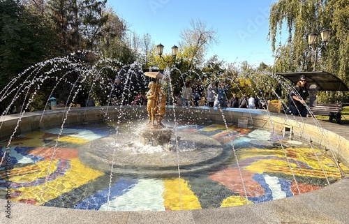 fountain in the park