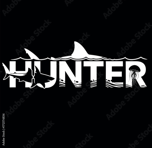 vector illustration of Hunter 