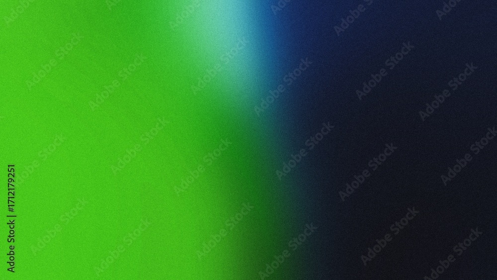 Fototapeta premium blue navy green grainy gradient background, abstract noisy texture poster banner header cover design