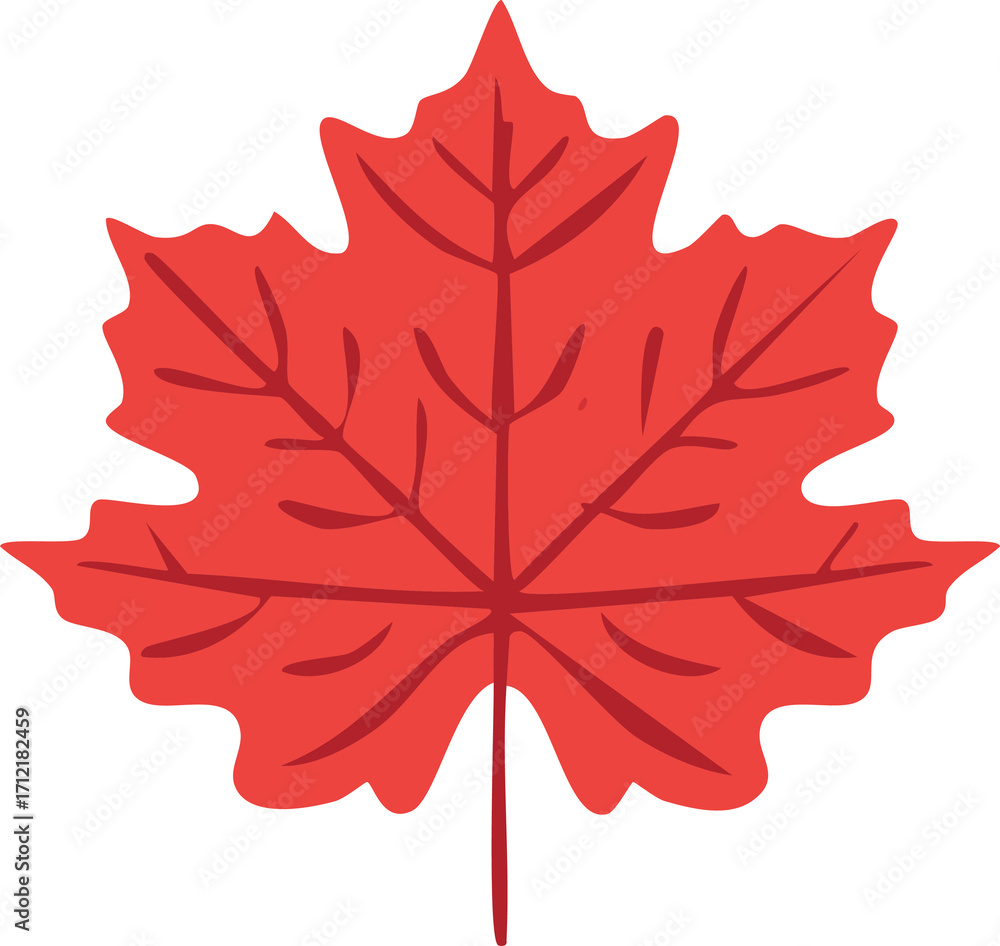 Fototapeta premium Maple Leaves Autumn Foliage Background with Fall Colors