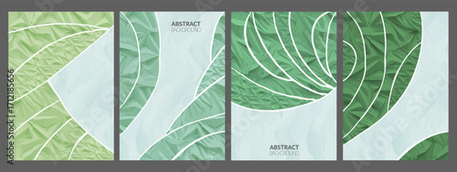 grape vineyard with tuscany field and eco farm. rice and wheat create agriculture landscape view. vector design illustration shows nature background with abstract art and sustainable texture