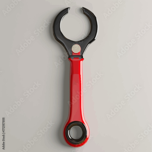 wrench and nut