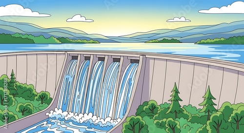 Hydroelectric Dam.