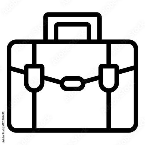 briefcase Line Icon