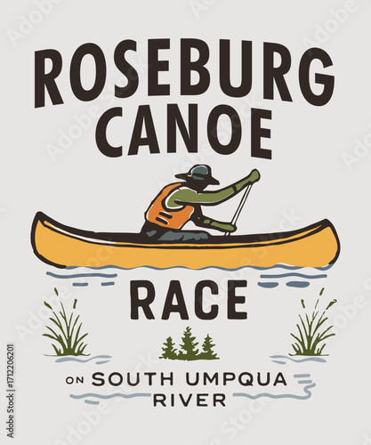 I will design vintage retro illustrations for outdoor t shirts
