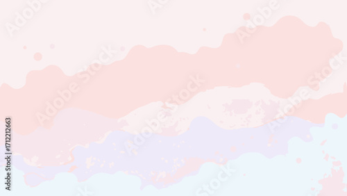 Dreamy Pastel Watercolor Wash Background