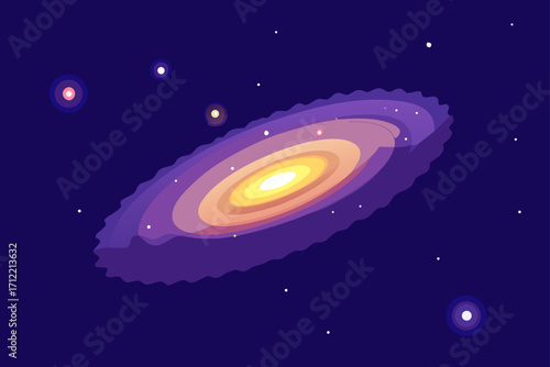 Luminous Holographic Neon Haze Background