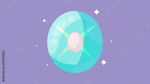 Radiant Opal Pearlescent Shine Background