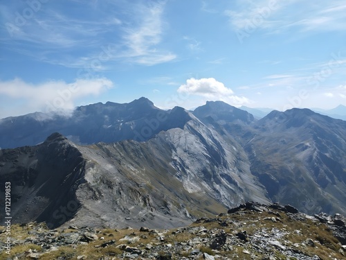 High mountain landscape