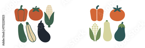 A diverse and colorful assortment of fresh garden vegetables, perfect for healthy eating, cooking, and promoting a balanced, nutritious lifestyle, rich in vitamins and minerals