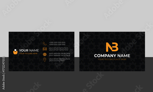 modern business card design template
