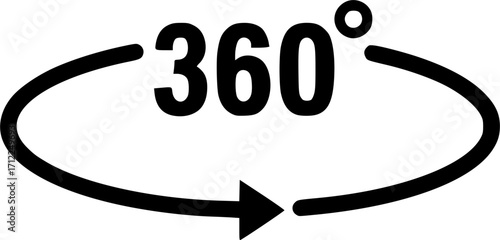 360 degree icon

