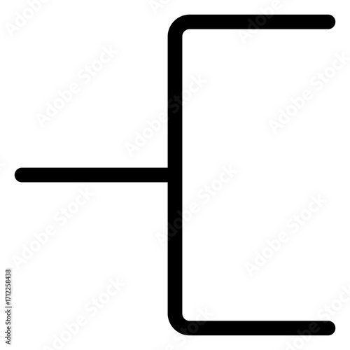 Stylized branch line design for transportation and mapping applications