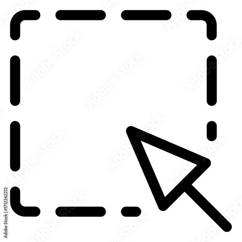 Interactive cursor for selection and navigation in digital interfaces and applications