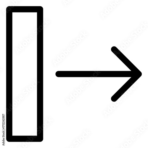 Stylish direction button for intuitive navigation in apps and websites