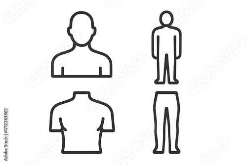 Smart phone icon set in linear style vector illustration with transparent background, modern mobile device line art collection, technology communication symbols, digital gadget icons