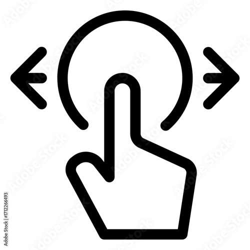 Horizontal tap gesture for expanding content in user interfaces and mobile applications