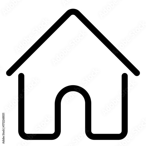 Cozy house with a chimney representing warmth and home comfort for real estate and lifestyle themes