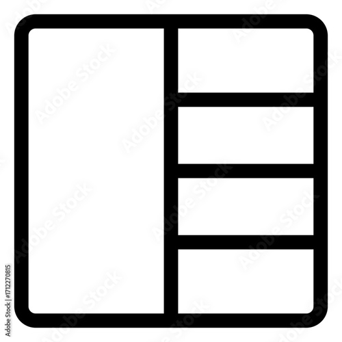 Versatile layout design elements for enhancing user interface and experience in digital applications and websites
