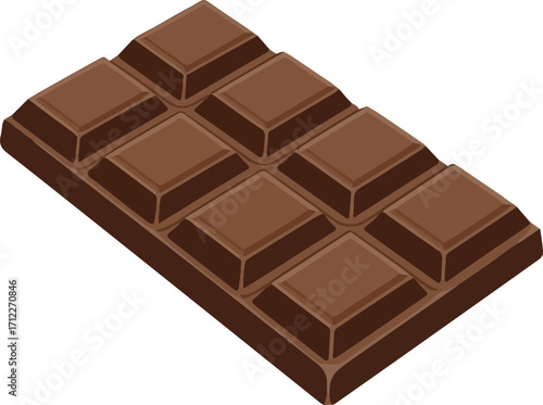 Isolated a kinds of deferent Сhocolate bar vector art with white background.