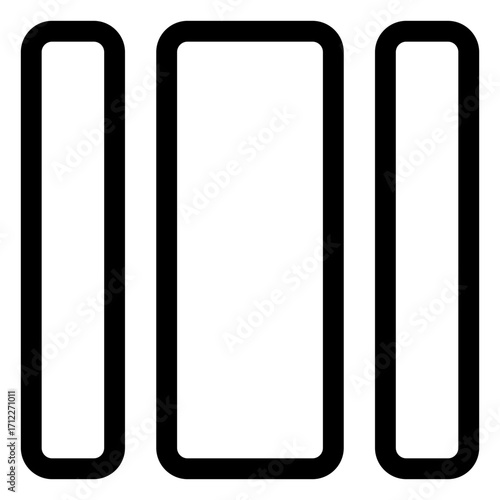 Versatile grid layout design for organizing content in web and mobile applications