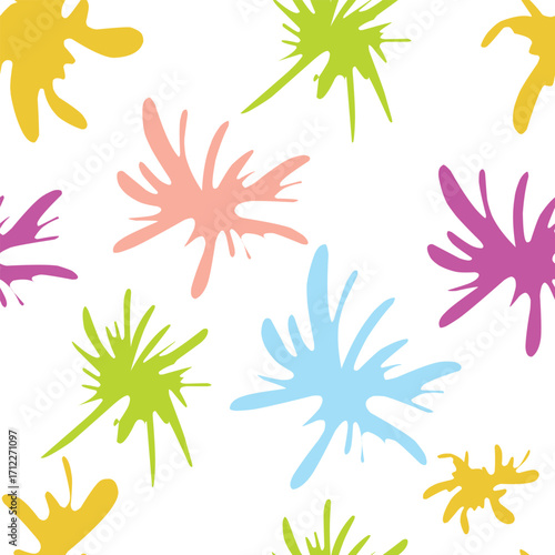colorful abstract splash shape illustration background.eps