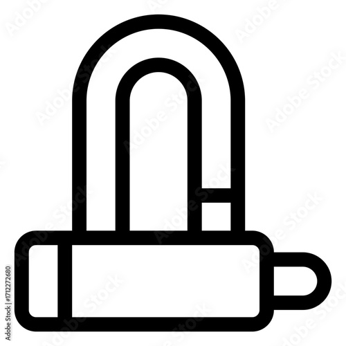 Secure padlock design representing safety and protection for digital assets and personal information