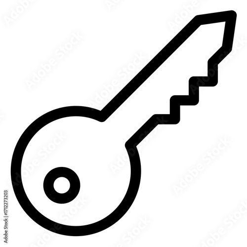 Secure login key for authentication and access control in digital applications and online platforms