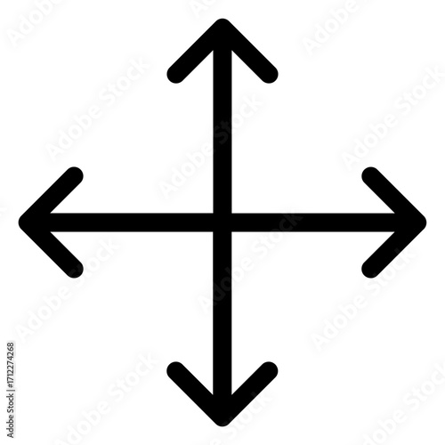 Downward arrow graphic representing the action to move content to the bottom of a page or list in digital interfaces
