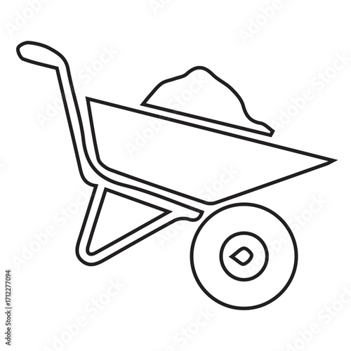 Full Wheelbarrow Icon