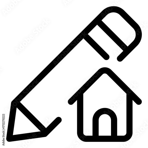 Creative pencil editing tool for home design and renovation projects