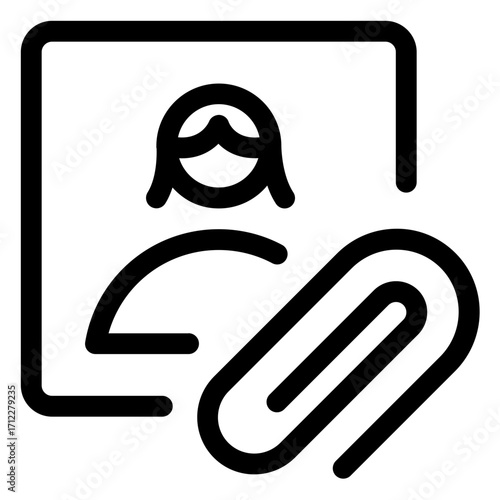Profile picture attachment for female user representation in social media and online platforms