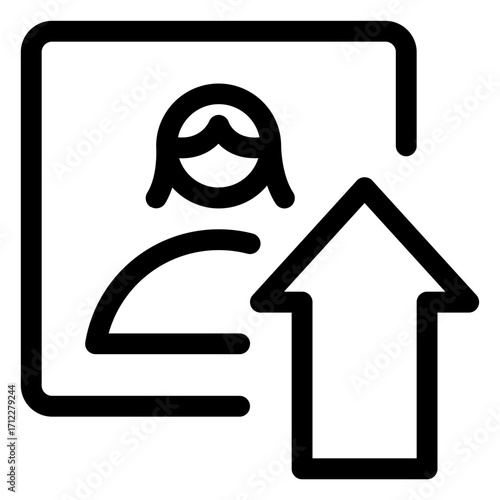 Profile picture upload for female users in social media and online platforms