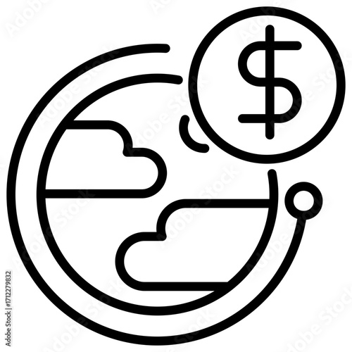 Trade Outline Icon
