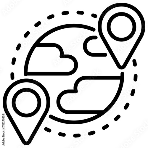 International Outline Icon