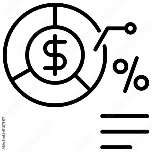 Quota Outline Icon