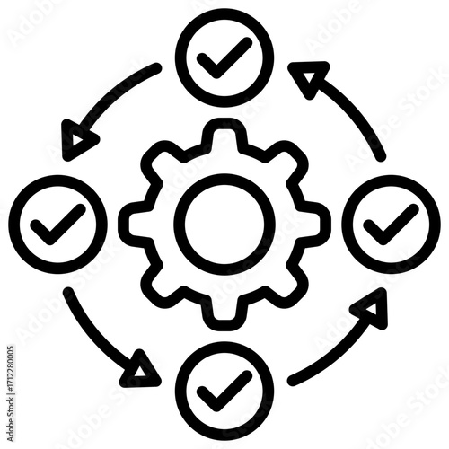 Integration Outline Icon