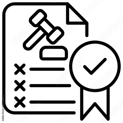 Deregulation Outline Icon