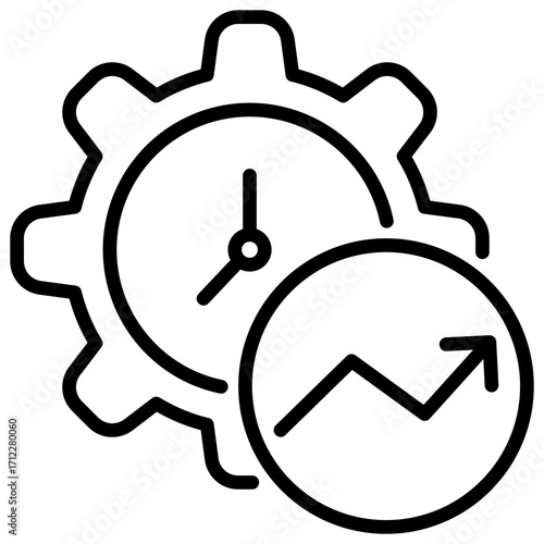 Productivity Outline Icon
