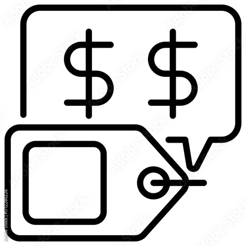 Price Outline Icon