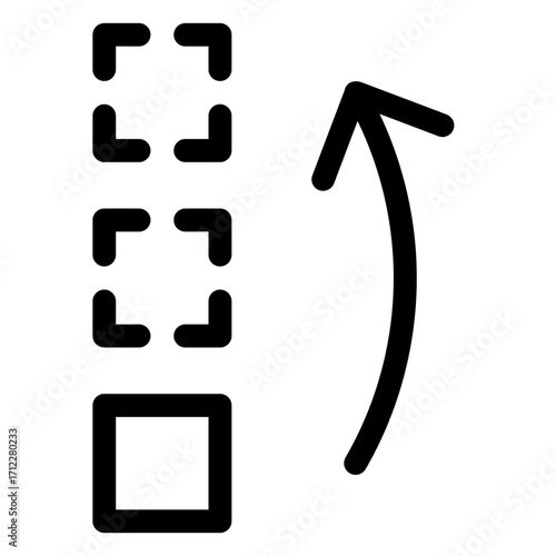 Horizontal scroll design element for user interface navigation and content browsing