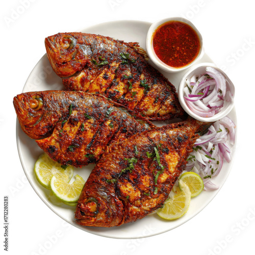  Fish fry, Grilled fish, fried fish, fish and chips, carp fry, dorado fry, fish tawa fry, fish roast, Meen pollichathu, pomfret fish fry [Transparent Background PNG].