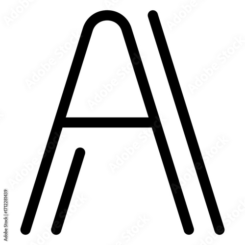 Stylish shadow text design for enhancing typography in digital and print media