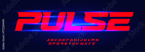 Stream angular alphabet, bold italic sport font, square geometric racing typeface, modern auto logo, edgy headline, powerful motion racing typography, race game typographic design. Vector typeset.