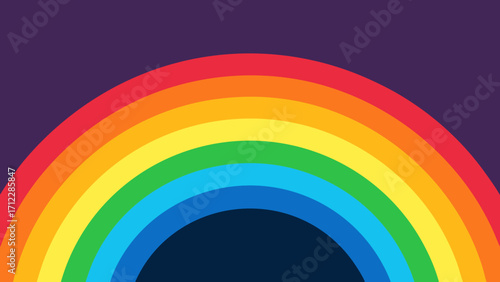 rainbow in the sky