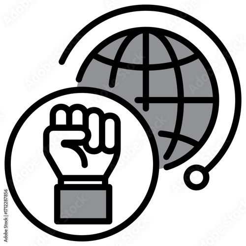 Union Single Icon Pack Multystyte Illustration