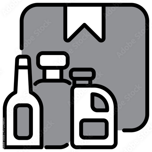 Goods Single Icon Pack Multystyte Illustration